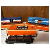 Vintage Lionel Train Cars Set with Boxes