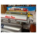 Collection of 6 Diecast Tanker Trucks with Various Brand Logos