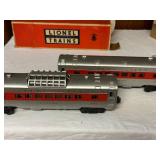 Set of 2 Lionel Lines Vintage Toy Train Cars with Original Box