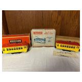 Vintage Lionel No. 60 and Emco Dinkyville Electric Trolley Set