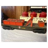 Vintage Lionel O-Gauge Electric Model Train Set with New Haven Locomotive and Cars