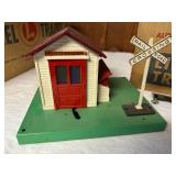 Vintage Lionel Trains No. 145 Automatic Gateman with Original Box