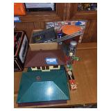 Collection of Lionel Train Accessories including Buildings and Water Tower
