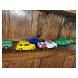 Collection of Die-Cast Model Cars and Trucks