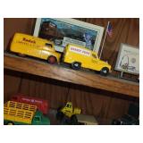 Collection of Vintage Dinky Toys and Die-cast Vehicles