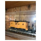 Milwaukee Road 467 Locomotive and Caboose Model Train Set
