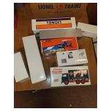 Collection of Lionel and Corgi Model Trucks with Original Packaging