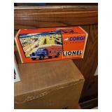 Collection of Lionel and Corgi Model Trucks with Original Packaging