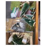 Vintage St. Nicholas Square Christmas Village Set