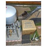 Model Railroad Layout Table Set with Tracks and Accessories