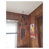 Metal Train-Themed Wind Chime