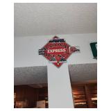 Collection of Vintage Railroad Advertising Signs