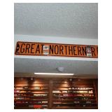 Collection of Vintage Railroad Advertising Signs