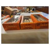 Set of 3 Vintage Lionel Train Signals in Original Packaging