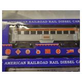 Set of 2 RMT American Railroad Rail Diesel Cars - Milwaukee Road & Santa Fe