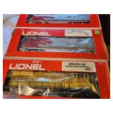 Set of 3 Lionel Model Trains: Santa Fe F-3 and Union Pacific U36B