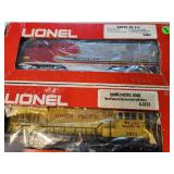 Set of 3 Lionel Model Trains: Santa Fe F-3 and Union Pacific U36B