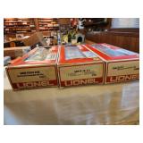 Set of 3 Lionel Model Trains: Santa Fe F-3 and Union Pacific U36B