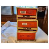 Set of 3 Lionel Model Trains in Original Packaging