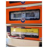 Set of 3 Lionel Collectible Train Cars in Original Packaging