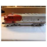 Vintage Lionel Santa Fe 2353P Locomotive Train Model