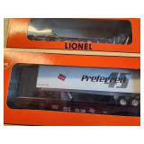 Set of 3 Lionel Milwaukee Road Model Train Cars in Original Boxes