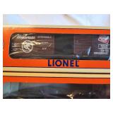 Set of 3 Lionel Milwaukee Road Model Train Cars in Original Boxes