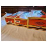 Set of 3 Lionel Milwaukee Road Model Train Cars in Original Boxes