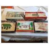Vintage Plasticville Model Kits Collection