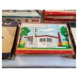 Vintage Plasticville Model Kits Collection