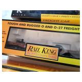 Set of 3 O-27 Scale Freight Cars - Rail King Great Northern & K-Line MILW