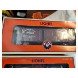 Lot of 3 Lionel Train Cars in Original Boxes