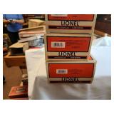 Lot of 3 Lionel Train Cars in Original Boxes