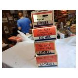 Lionel Train Car Collection: Alaska Gondola, Erie Flatcar, & Accessories