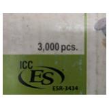 Grip Rite 1-1/2" x .148", 33 Degree Paper Tape, Round Head Joist Hanger Nails, Hot Galvanized, Smooth Shank, (3,000/Carton)