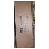 Metal Trellis - Vigoro 80 in. H Wisteria Black Metal Trellis