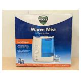 Vicks Warm Moisture Humidifier - White/Blue