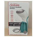Sunbeam 1000W Compact Handheld Steamer with Brush Attachment