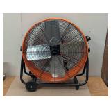 24 in. 2-Speed Heavy Duty Tilt Drum Fan