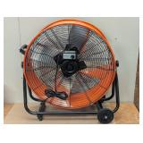 24 in. 2-Speed Heavy Duty Tilt Drum Fan