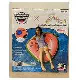 BigMouth Inc X Original Squishmallows Wanda The Watermelon Pool Float 4 Ft Long