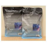 Pack of 2 - All-Season Adjustable Neck Gaiter, Anthracite - Lightweight - Ultra-Drying Fabric  - UPF 50 Sun Protection - Machine Washable