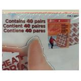 Cascade Mountain Tech - Heat Pro Hand Warmers, 40 Pairs