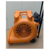 1625 CFM 3-Speed Portable Blower Fan Air Mover with Collapsible Handle and Rear Wheels - Minor damage on handle