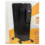 1500-Watt Electric Oil-Filled Space Heater with Digital Display