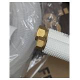16 ft. Mini Split Line Set 1/4 in. and 3/8 in. O.D Copper Pipes Tubing and Triple-Layer Insulation for Air Conditioning w/ Fittings