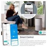 White PlasmaPro 400S Smart True HEPA Air Purifier, 403 sqft.
