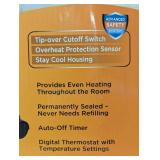 1500-Watt Electric Oil-Filled Space Heater with Digital Display