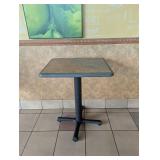 COMMERCIAL RESTAURANT DINING TABLE & CHAIR SET TAN