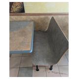 COMMERCIAL RESTAURANT DINING 1/2 BOOTH